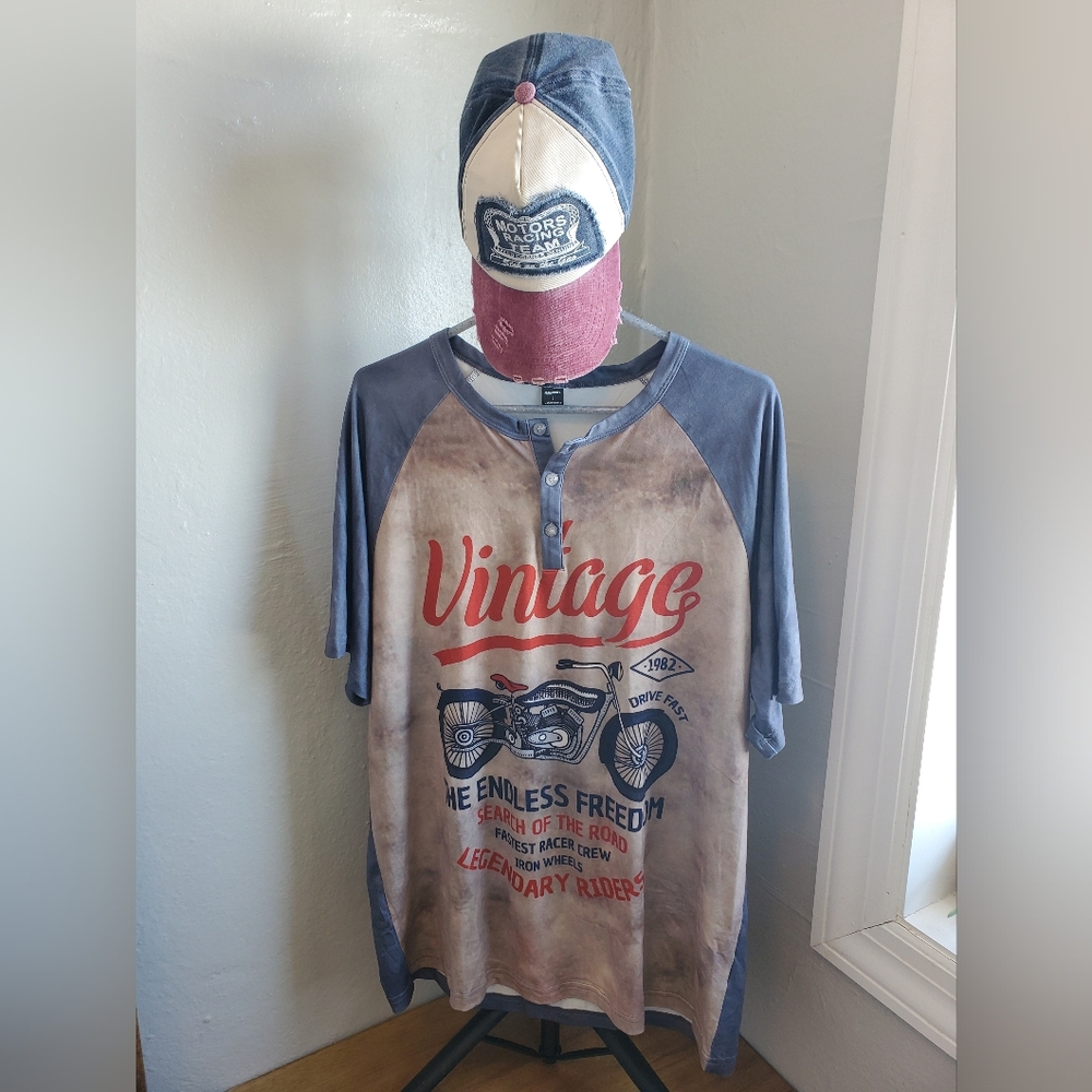 New Vintage Motorbike And Motorsport Cap Bundle. Shein